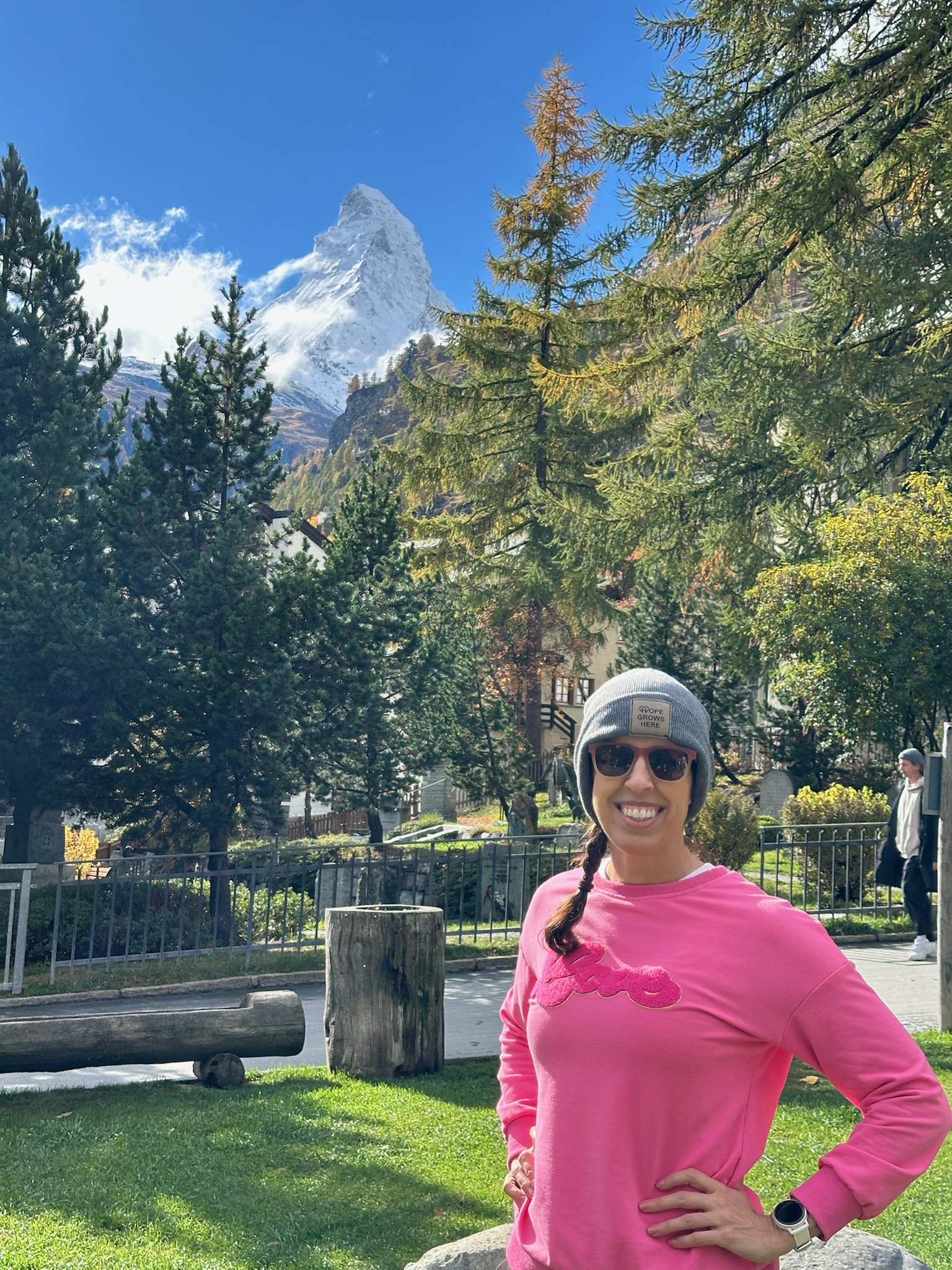 Ivonne with Matterhorn